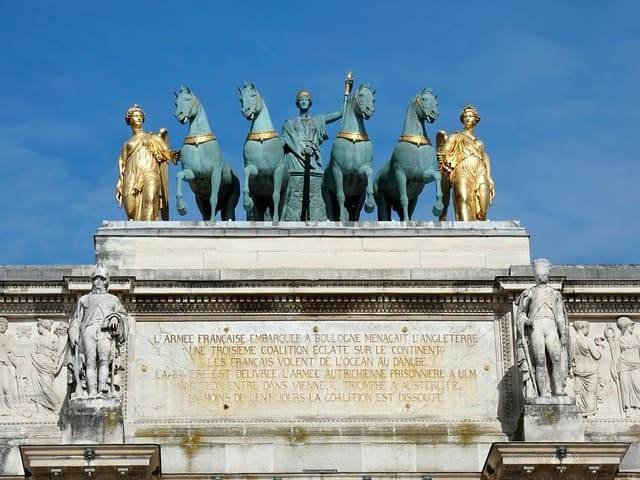 Cuadriga del Arco del Triunfo del Carrusel de París