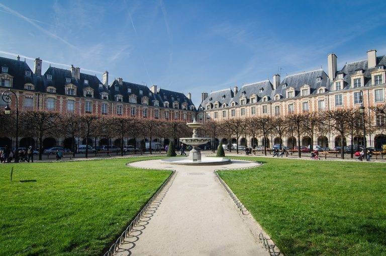 Plaza de Vosges - Barrio de Le Marais