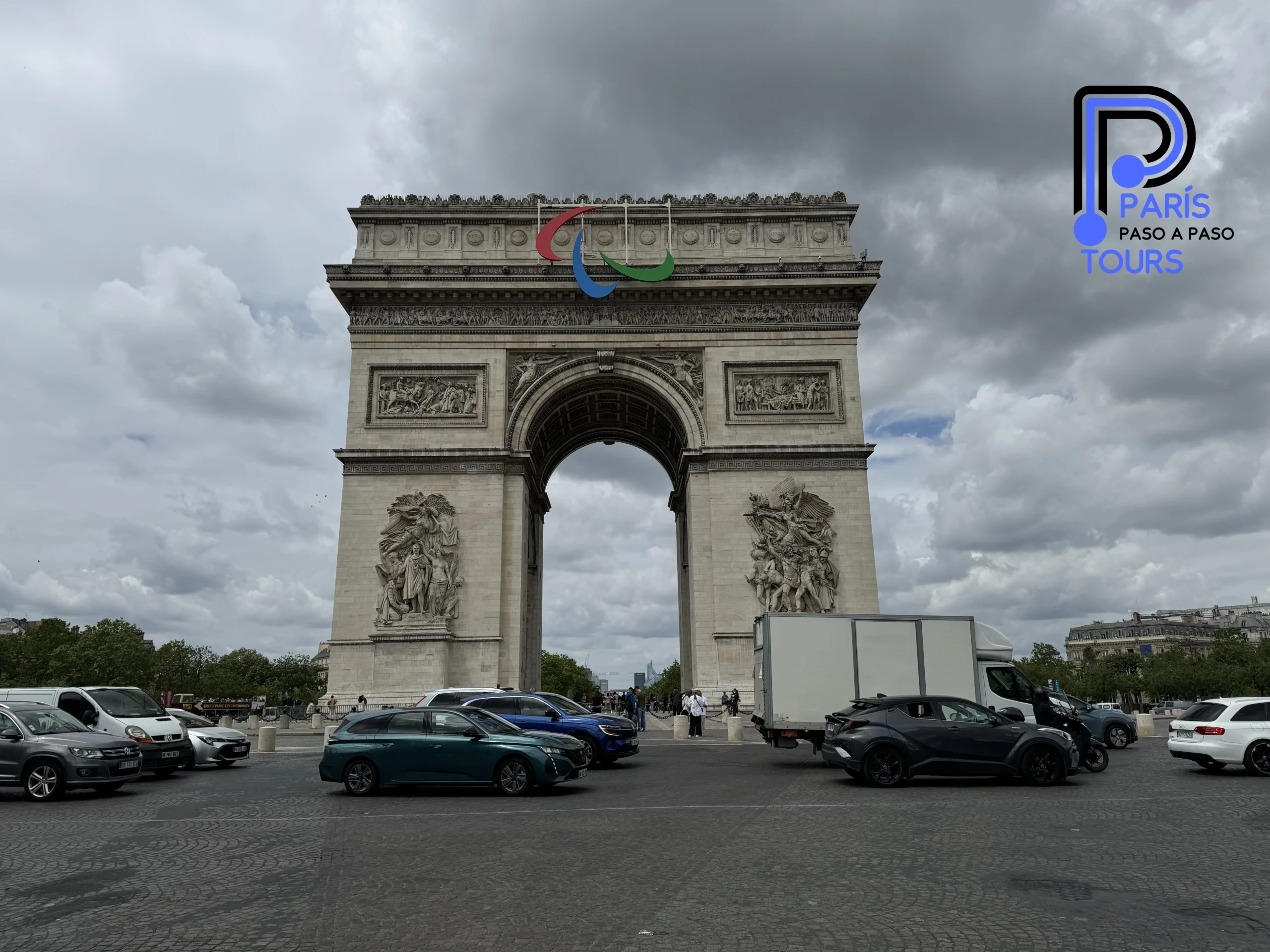 Arco del Triunfo de París, Place Charles de Gaulle Étoile