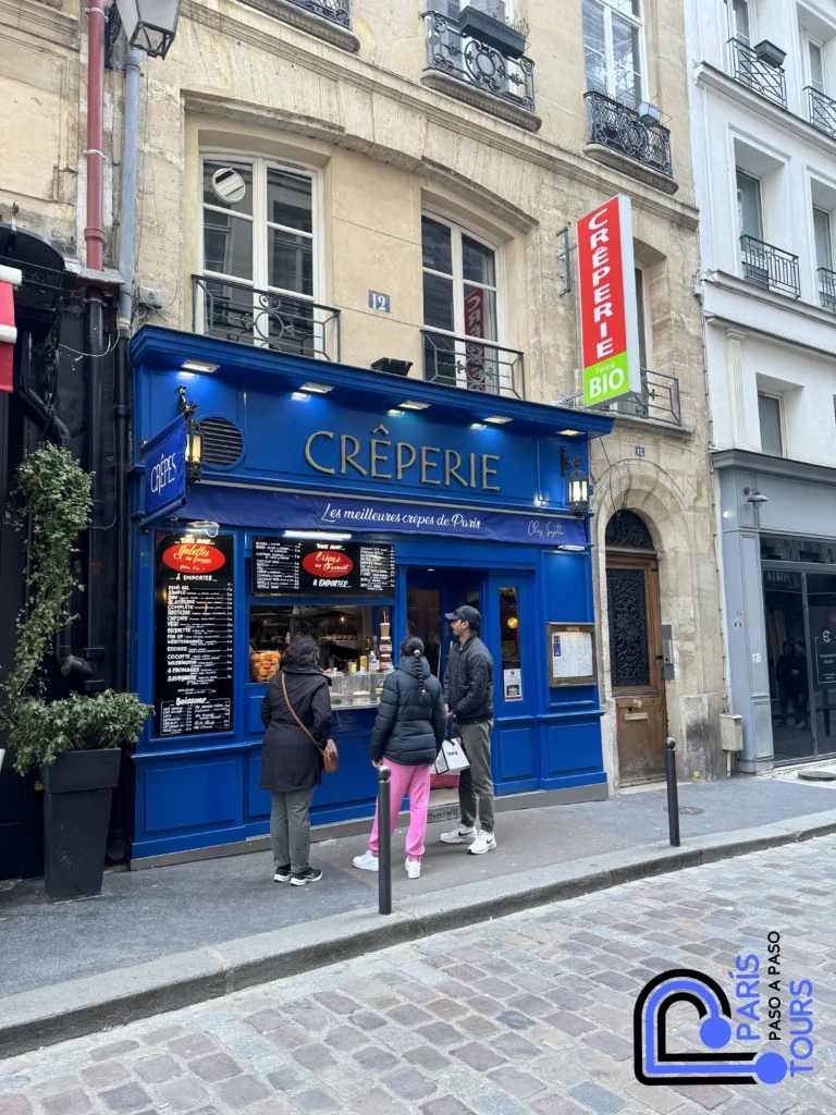 Crepería Famosa en el Barrio Latino de París 