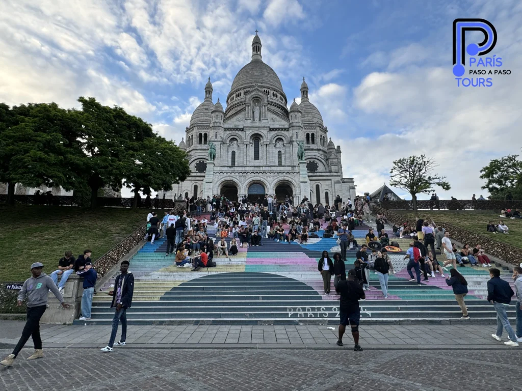 Vistas del Sagrado Corazón de Montmartre